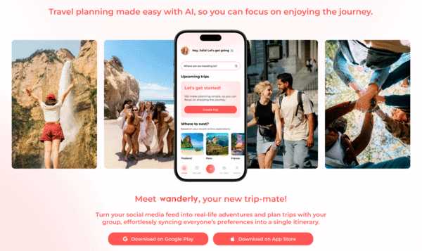 Wanderly: trip planning made easy IED Barcelona – Estudiante: Livia Rachid del Castillo 2024